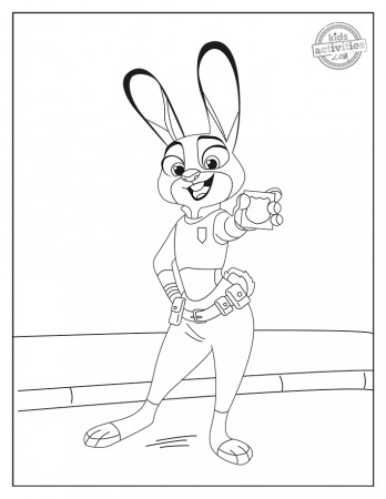 Free Printable Zootopia Coloring Pages | Kids Activities Blog