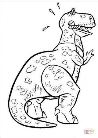 Rex coloring page | Free Printable Coloring Pages