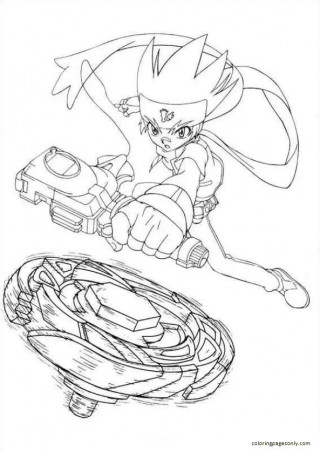 Beyblade Coloring Pages - Coloring Pages For Kids And Adults