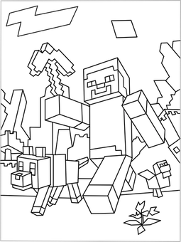 Free Printable Minecraft Games Coloring Pages for Children | Minecraft coloring  pages, Minecraft printables, Monster coloring pages