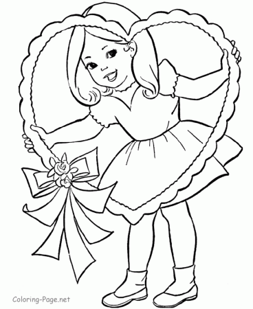 Free Flower And Hearts Coloring Pages, Download Free Clip Art, Free Clip  Art on Clipart Library