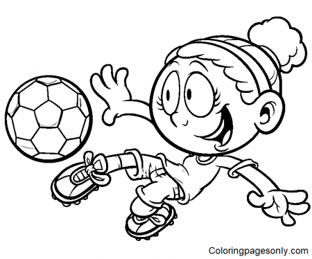 Soccer Coloring Pages Printable for ...