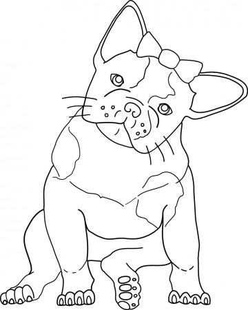 French Bulldog Coloring Pages - Best ...