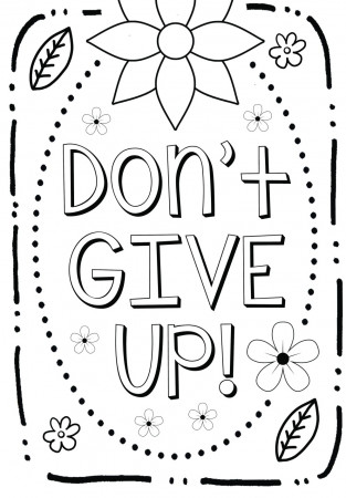 Free Coloring Page: Growth Mindset -