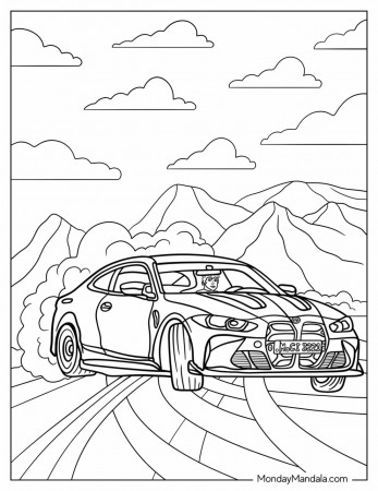 20 BMW Coloring Pages (Free PDF Printables)