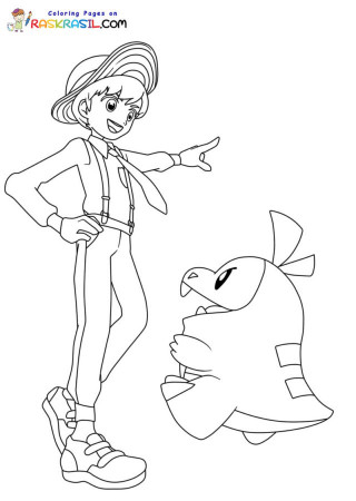 Pokémon Scarlet and Violet Coloring Pages