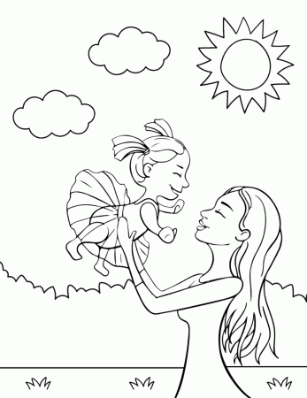 20 Free Printable Mother's Day Coloring Pages for Kids - Prudent Penny  Pincher