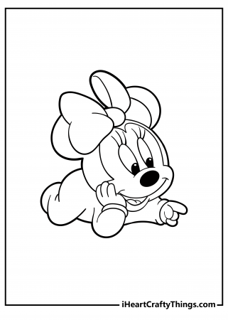 Printable Minnie Mouse Coloring Pages (Updated 2023)
