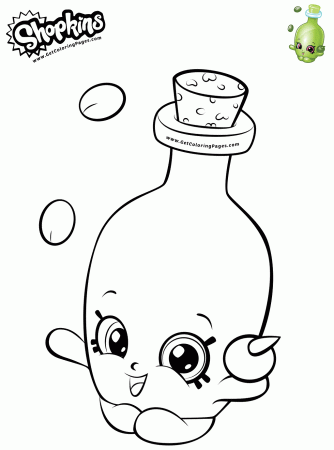 Easy Coloring Olive Oil - Get Coloring Pages