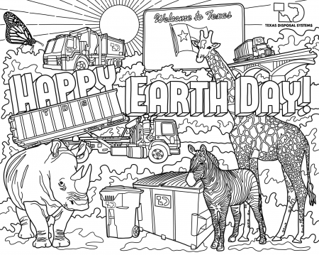 Coloring Pages - Texas Disposal Systems