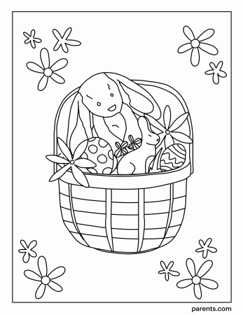 10 Free Easter Coloring Pages for Kids