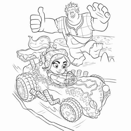 ▷ Wreck-It Ralph: Coloring Pages & Books - 100% FREE and printable!