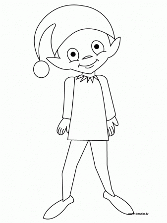 Elf On The Shelf Coloring Pages Online Elf Coloring Elf Magic ...