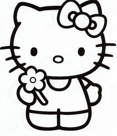 Hello Kitty Pages - Coloring Pages for Kids and for Adults
