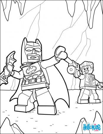 Lego Batman And Joker Coloring Pages