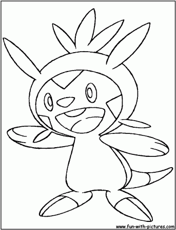 Chespin Coloring Page