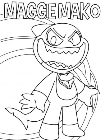 Poppy Playtime 4 Coloring Pages: The Nightmare Critters 