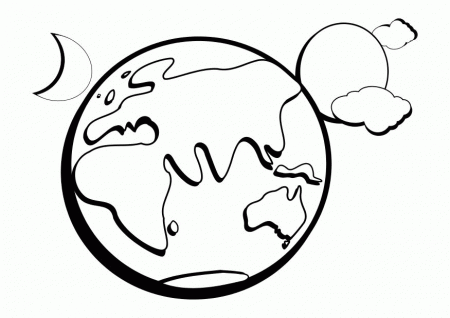 Earth Coloring Pages | ColoringMates.