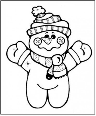 winter coloring pages fun images to color