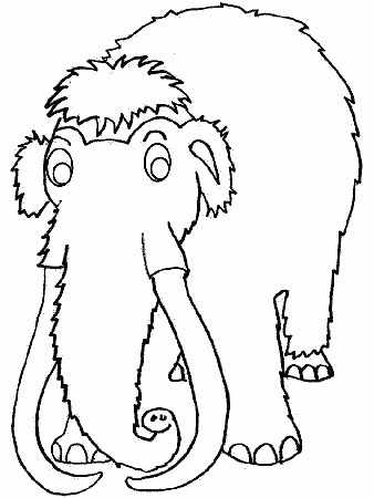 Ice Age Coloring Pages ice age mammals coloring pages – Kids 