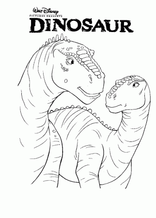 Dibujos para colorear de Los Dinosaurios, Plantillas para colorear 