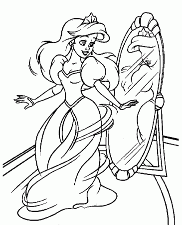 bratz mermaid Colouring Pages