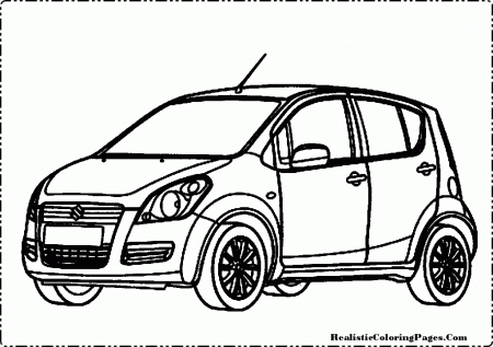 Suzuki Splash Cars Coloring Pages « Printable Coloring Pages