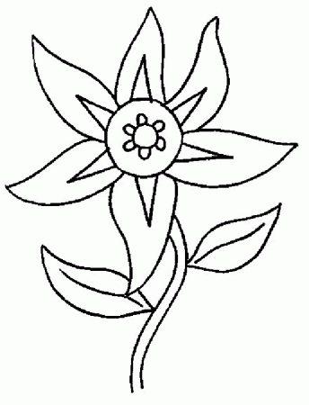Flowers | Free Printable Coloring Pages – Coloringpagesfun.com