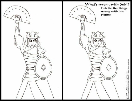 Avatar Coloring Pages The Last Airbender