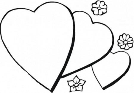 Valentines Day Heart Coloring Mbqkckdc - d'