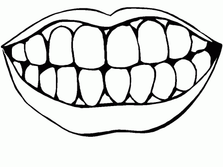 Dental Coloring Pages