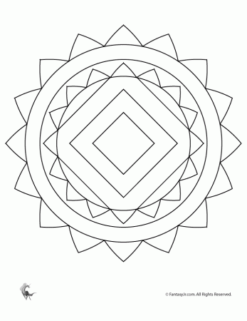 Mandala Coloring Page | mandalas