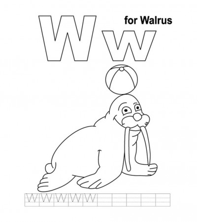 Top 10 Letter 'W' Coloring Pages Your Toddler Will Love To Learn & Color