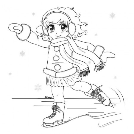 Best Photos of Ice Skating Coloring Pages - Printable Ice Skate ...