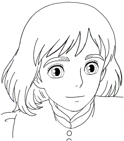 Howls Moving Castle Coloring Pages - Coloring Ideas
