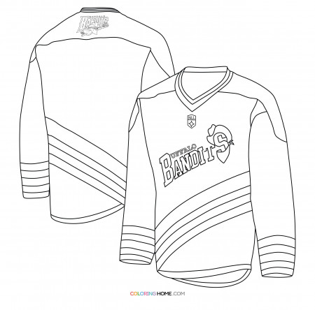 Buffalo Bandits coloring page