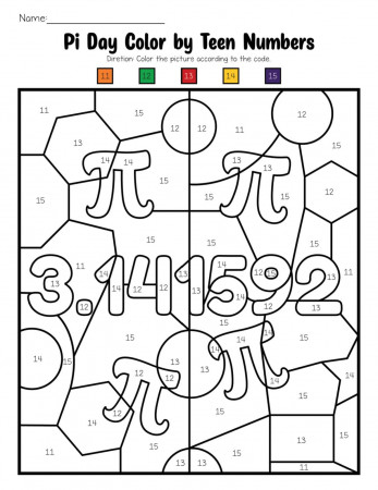 Pi Day Coloring Pages