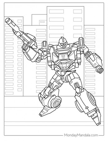 50 Transformers Coloring Pages (Free ...