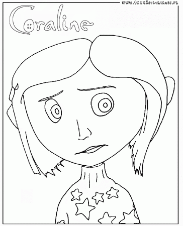 Coraline coloring pages to download and print for free