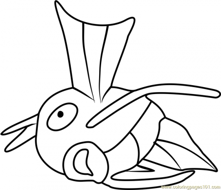 Magikarp Pokemon GO Coloring Page for Kids - Free Pokemon GO Printable Coloring  Pages Online for Kids - ColoringPages101.com | Coloring Pages for Kids