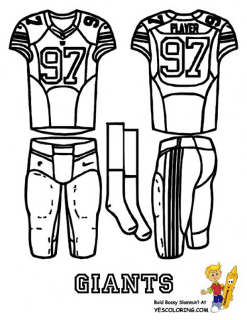 Ny Giants Coloring Pages - Learny Kids