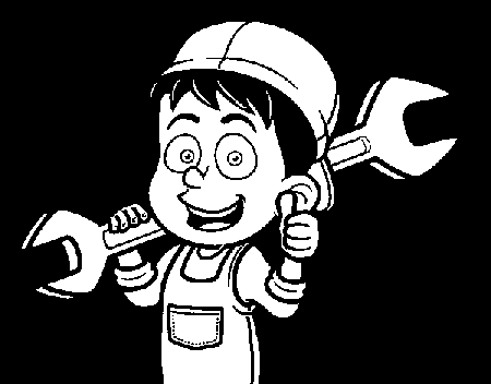 Mechanic coloring page - Coloringcrew.com