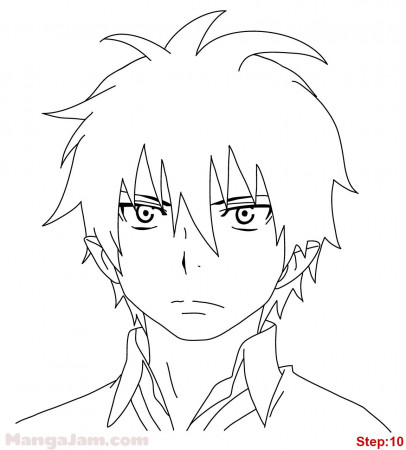 Free Printable Blue Exorcist Coloring Pages