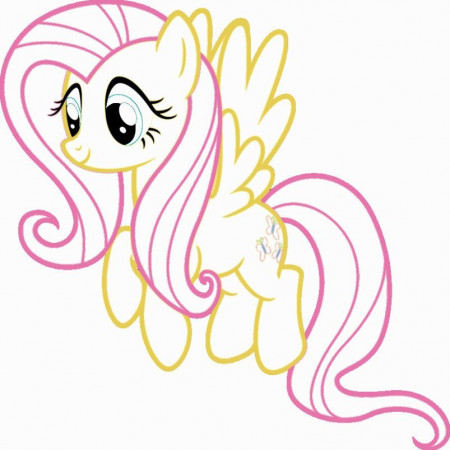 fluttershy coloring pages - High Quality Coloring Pages