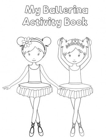 Free Printable Preschool Ballerina Workbook | Dance coloring pages,  Ballerina coloring pages, Ballet crafts