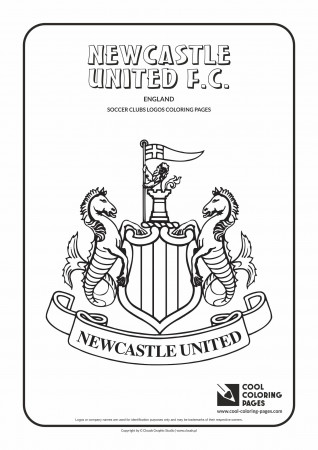 Cool Coloring Pages Newcastle United F.C. logo coloring page - Cool Coloring  Pages | Free educational coloring pages and activities for kids