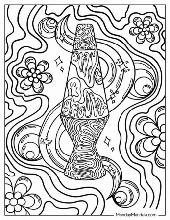 20 Trippy Coloring Pages (Free PDF Printables)