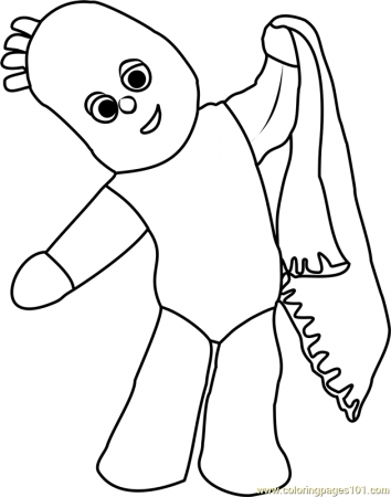 Igglepiggle Coloring Page for Kids - Free In the Night Garden Printable Coloring  Pages Online for Kids - ColoringPages101.com | Coloring Pages for Kids
