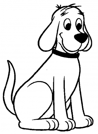 Clifford Coloring Pages - Best Coloring Pages For Kids | Dog coloring book,  Animal coloring pages, Cartoon coloring pages