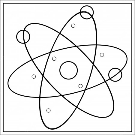 Premium Vector | Chemical laboratory science and biology are symbols of  atoms